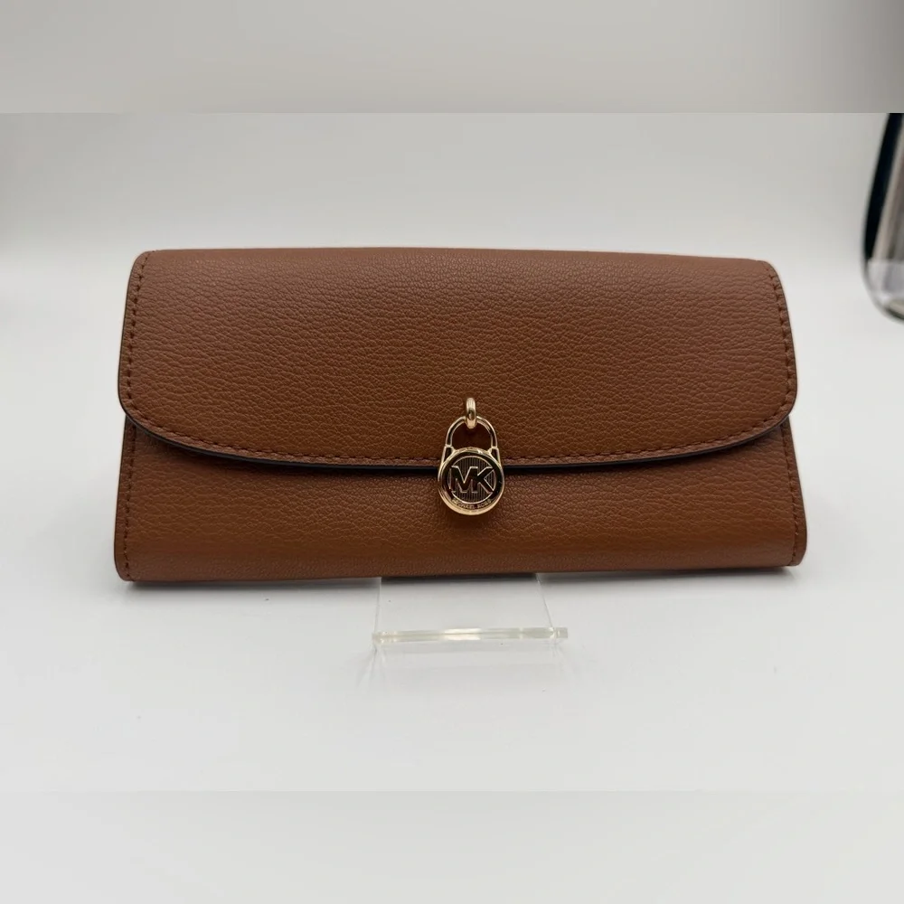Micah Kors Hamilton Large Leather Continental Wallet